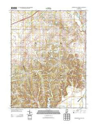 Mooresville West Indiana Historical topographic map, 1:24000 scale, 7.5 X 7.5 Minute, Year 2013