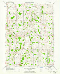 Mount Pleasant Indiana Historical topographic map, 1:24000 scale, 7.5 X 7.5 Minute, Year 1960