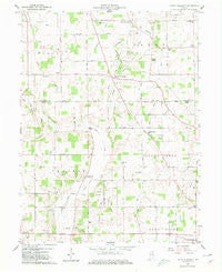 Mount Pleasant Indiana Historical topographic map, 1:24000 scale, 7.5 X 7.5 Minute, Year 1960