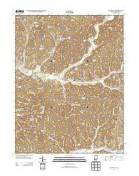 Nashville Indiana Historical topographic map, 1:24000 scale, 7.5 X 7.5 Minute, Year 2013