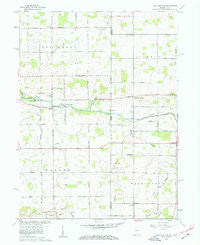 New Corydon Indiana Historical topographic map, 1:24000 scale, 7.5 X 7.5 Minute, Year 1960