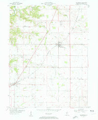 New Market Indiana Historical topographic map, 1:24000 scale, 7.5 X 7.5 Minute, Year 1956