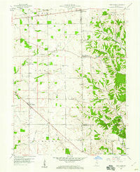 New Salem Indiana Historical topographic map, 1:24000 scale, 7.5 X 7.5 Minute, Year 1959
