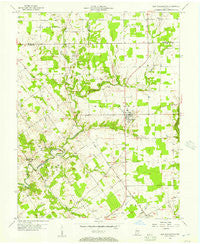 New Washington Indiana Historical topographic map, 1:24000 scale, 7.5 X 7.5 Minute, Year 1956
