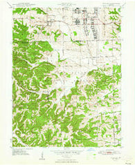 Nineveh Indiana Historical topographic map, 1:24000 scale, 7.5 X 7.5 Minute, Year 1948