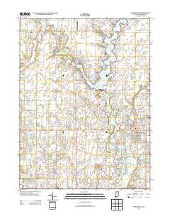 Noblesville Indiana Historical topographic map, 1:24000 scale, 7.5 X 7.5 Minute, Year 2013