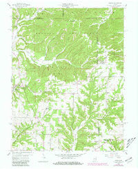 Norman Indiana Historical topographic map, 1:24000 scale, 7.5 X 7.5 Minute, Year 1958