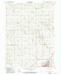 North Manchester North Indiana Historical topographic map, 1:24000 scale, 7.5 X 7.5 Minute, Year 1962