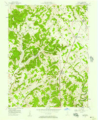 Otisco Indiana Historical topographic map, 1:24000 scale, 7.5 X 7.5 Minute, Year 1956