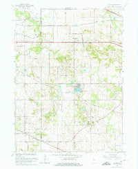 Palmer Indiana Historical topographic map, 1:24000 scale, 7.5 X 7.5 Minute, Year 1962