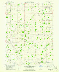 Point Isabel Indiana Historical topographic map, 1:24000 scale, 7.5 X 7.5 Minute, Year 1960