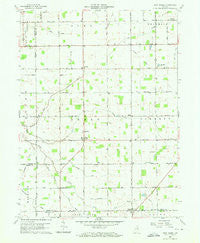 Point Isabel Indiana Historical topographic map, 1:24000 scale, 7.5 X 7.5 Minute, Year 1960