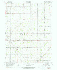 Point Isabel Indiana Historical topographic map, 1:24000 scale, 7.5 X 7.5 Minute, Year 1960
