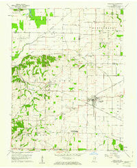 Poseyville Indiana Historical topographic map, 1:24000 scale, 7.5 X 7.5 Minute, Year 1959