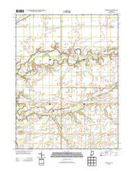 Pyrmont Indiana Historical topographic map, 1:24000 scale, 7.5 X 7.5 Minute, Year 2013