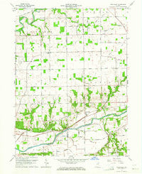 Richvalley Indiana Historical topographic map, 1:24000 scale, 7.5 X 7.5 Minute, Year 1963