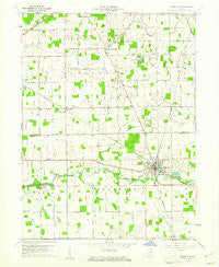 Ridgeville Indiana Historical topographic map, 1:24000 scale, 7.5 X 7.5 Minute, Year 1960
