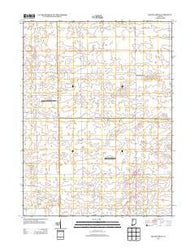 Round Grove Indiana Historical topographic map, 1:24000 scale, 7.5 X 7.5 Minute, Year 2013