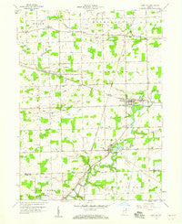Saint Joe Indiana Historical topographic map, 1:24000 scale, 7.5 X 7.5 Minute, Year 1958
