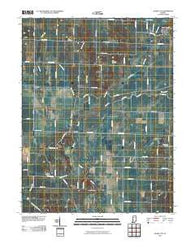 Saline City Indiana Historical topographic map, 1:24000 scale, 7.5 X 7.5 Minute, Year 2010
