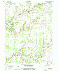 San Jacinto Indiana Historical topographic map, 1:24000 scale, 7.5 X 7.5 Minute, Year 1959