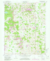 Santa Claus Indiana Historical topographic map, 1:24000 scale, 7.5 X 7.5 Minute, Year 1960