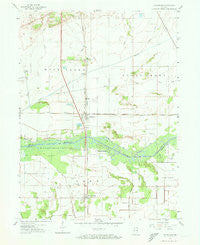 Schneider Indiana Historical topographic map, 1:24000 scale, 7.5 X 7.5 Minute, Year 1959
