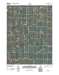Shannondale Indiana Historical topographic map, 1:24000 scale, 7.5 X 7.5 Minute, Year 2010
