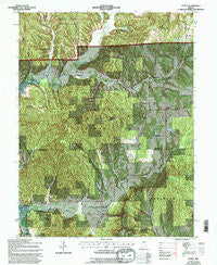 Story Indiana Historical topographic map, 1:24000 scale, 7.5 X 7.5 Minute, Year 1967