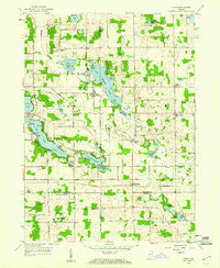 Stroh Indiana Historical topographic map, 1:24000 scale, 7.5 X 7.5 Minute, Year 1959