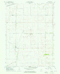 Tab Indiana Historical topographic map, 1:24000 scale, 7.5 X 7.5 Minute, Year 1961