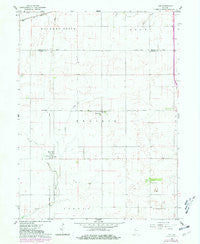 Tab Indiana Historical topographic map, 1:24000 scale, 7.5 X 7.5 Minute, Year 1961