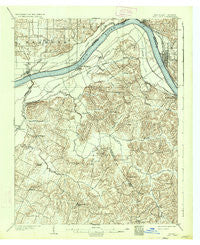 Tell City Indiana Historical topographic map, 1:62500 scale, 15 X 15 Minute, Year 1903