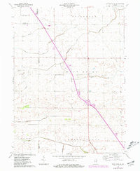Templeton NE Indiana Historical topographic map, 1:24000 scale, 7.5 X 7.5 Minute, Year 1962