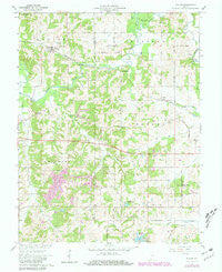 Velpen Indiana Historical topographic map, 1:24000 scale, 7.5 X 7.5 Minute, Year 1961
