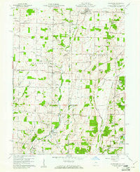 Whitewater Indiana Historical topographic map, 1:24000 scale, 7.5 X 7.5 Minute, Year 1960
