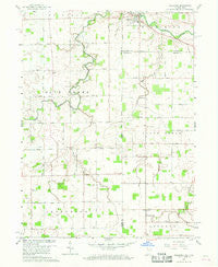 Willshire Ohio Historical topographic map, 1:24000 scale, 7.5 X 7.5 Minute, Year 1960