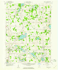 Wolcottville Indiana Historical topographic map, 1:24000 scale, 7.5 X 7.5 Minute, Year 1959