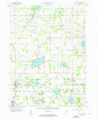 Wolcottville Indiana Historical topographic map, 1:24000 scale, 7.5 X 7.5 Minute, Year 1959