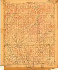 Alikchi Oklahoma Historical topographic map, 1:125000 scale, 30 X 30 Minute, Year 1901
