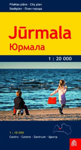 Buy map Jurmala 1:20 000/1:10 000