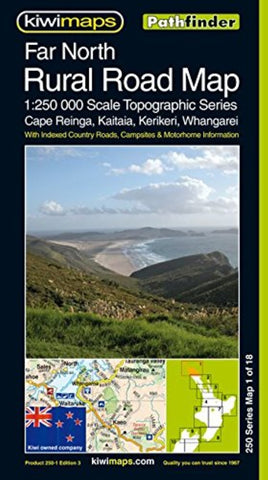 Buy map Far North Rural Road Map