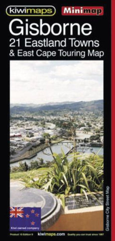 Buy map Gisborne & East Coast Towns
