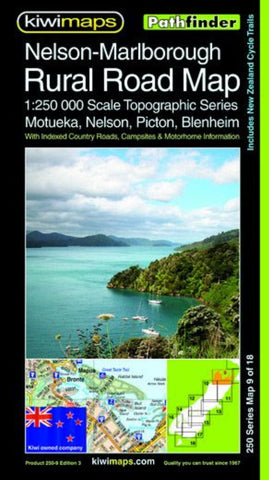Buy map Nelson-Marlborough Rural Road Map
