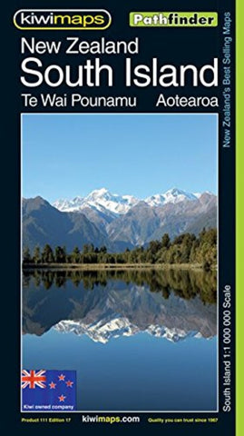Buy map South Island NZ Pathfinder Map