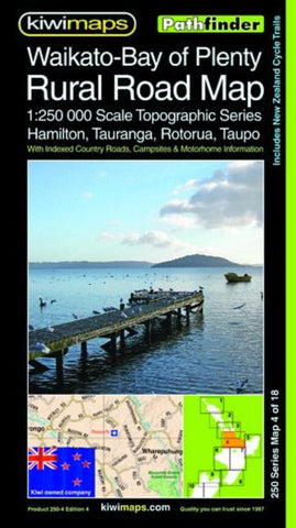Buy map Waikato - Bay of Plenty
