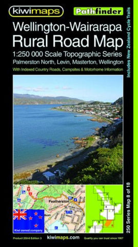 Buy map Wellington-Wairarapa Rural Road Map