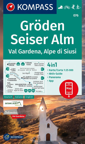Buy map Val Gardena - Alpe di Siusi / Val Gardena - Alpe di Siusi Hiking Map