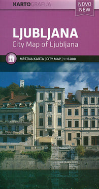 Buy map Ljubljana City Map