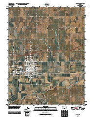 Abilene Kansas Historical topographic map, 1:24000 scale, 7.5 X 7.5 Minute, Year 2009